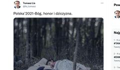 Tomasz Lis we wpisie o „Polsce 2021” dodał zdjęcie 5-letniej Syryjki zrobione 6 lat temu w Serbii