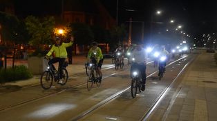 O północy na rower?! Tak Gorzów zaczął walkę o tytuł Rowerowej Stolicy Polski