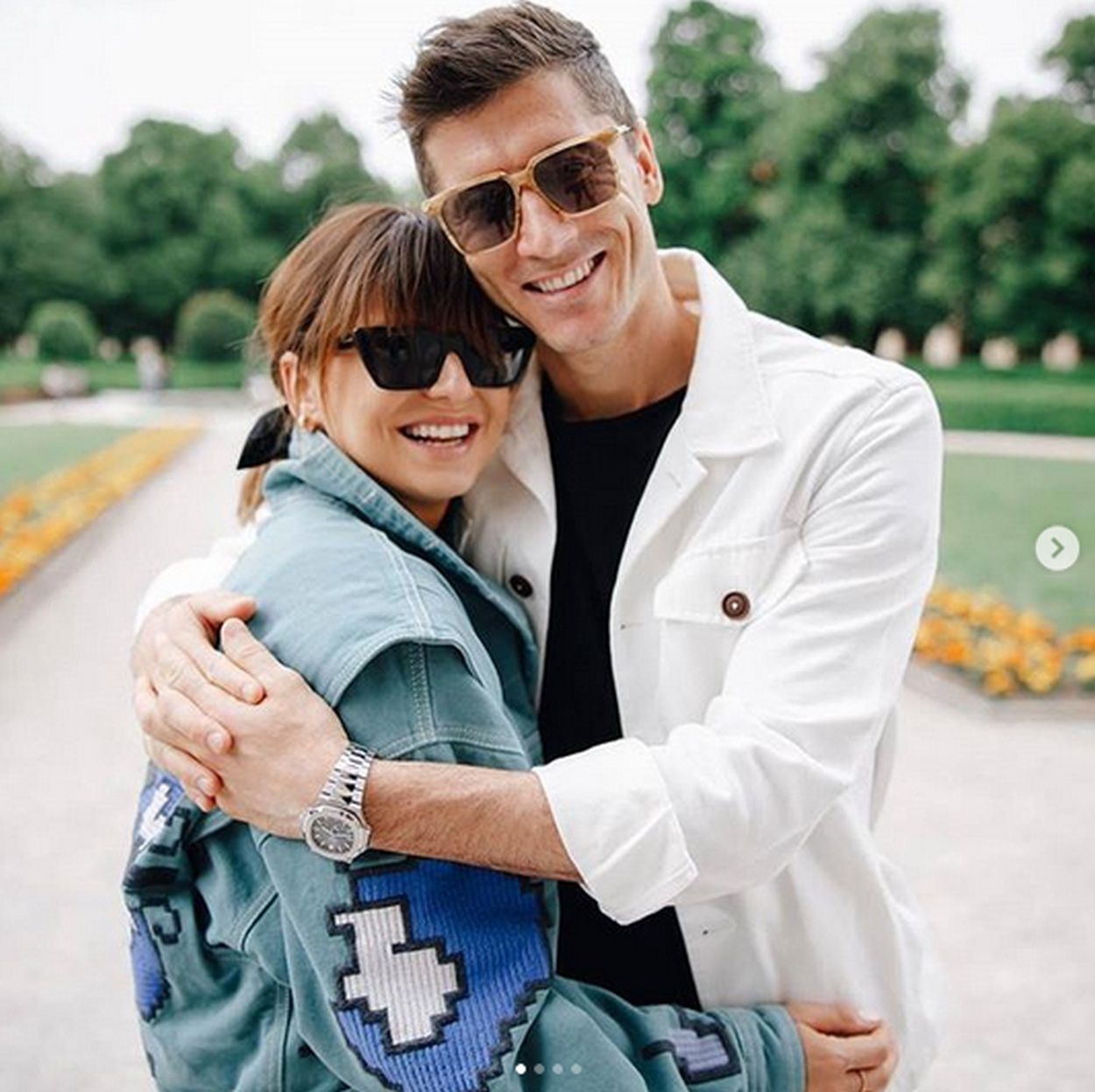 Anna i Robert Lewandowscy