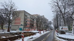 Łódź: Remont ulicy Łanowej. Robotnicy zniknęli, mieszkańcy alarmują