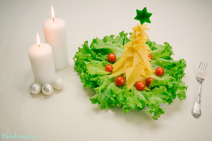 Cheese Christmas Tree