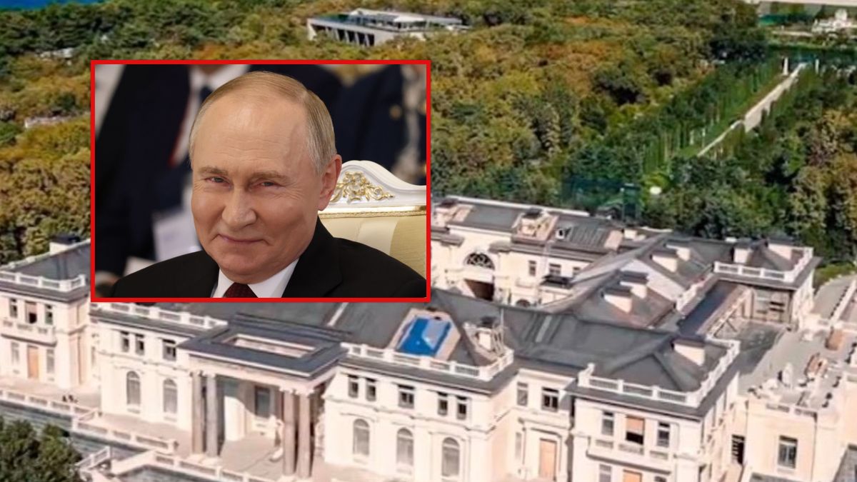 Władimir Putin i jego rezydencja w Gelendżyku.