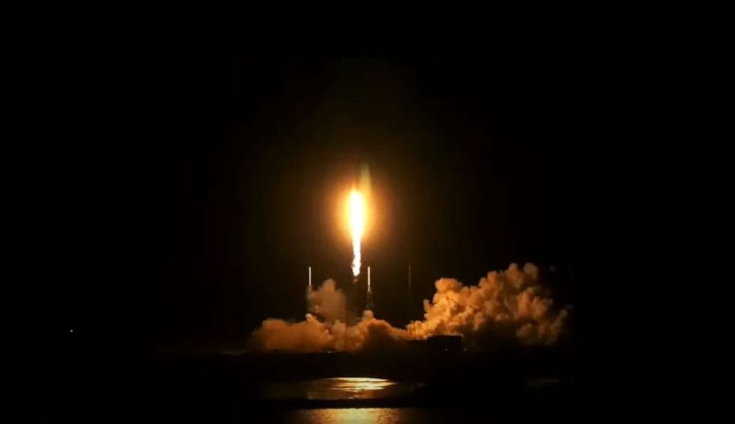 Start rakiety Falcon 9 z urządzeniem TEMPO