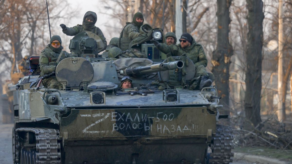 Rosyjscy żołnierze w Ukrainie 