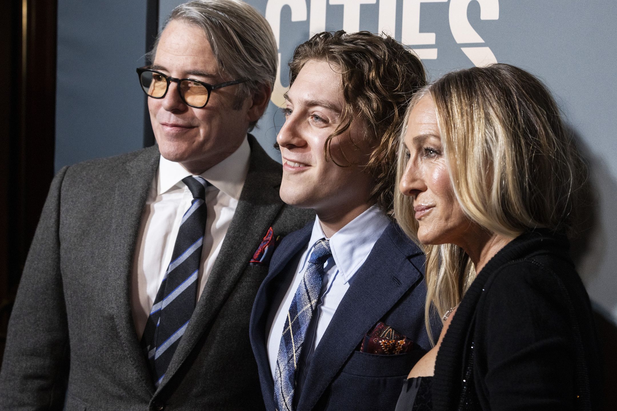 Sarah Jessica Parker z mężem i synem 