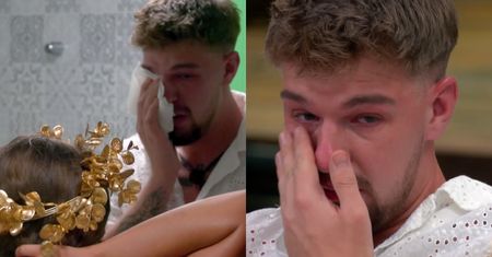 "Hotel Paradise". Darek ROZPŁAKAŁ się przed grupą. "Jest mega wrażliwym gościem"