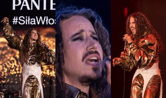 "Ozłocony" Michał Szpak WYWIJA CZUPRYNĄ, promując znany szampon