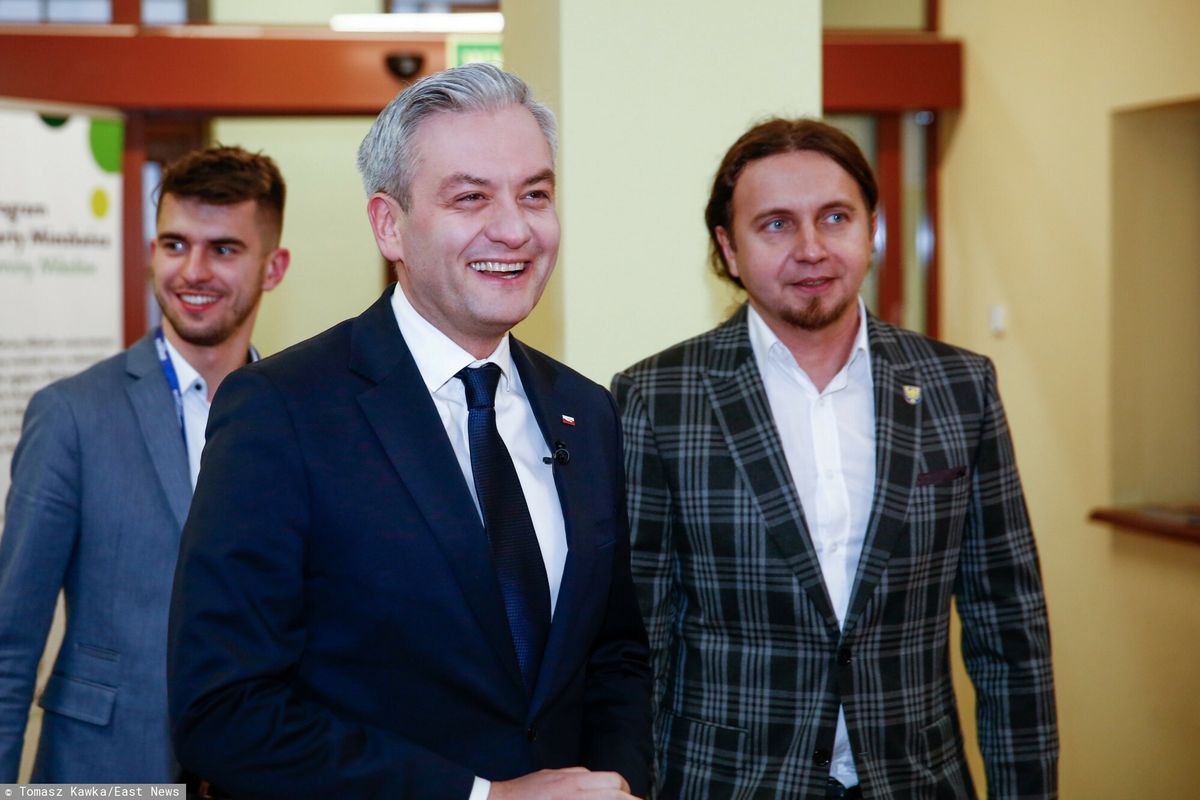 Śląsk. Europoseł zaskoczył w Brukseli. Łukasz Kohut (po prawej) jest politykiem Wiosny Roberta Biedronia
