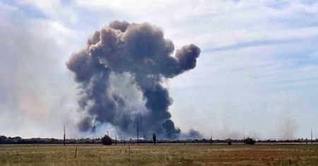 Wojna w Ukrainie. Tajemnicze eksplozje w bazie Saki. To ciężki cios dla Rosjan