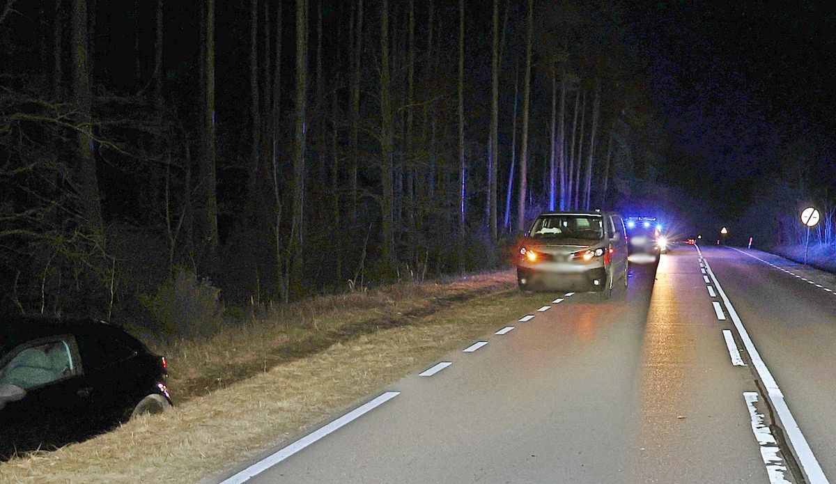 Seat uderzył w sarnę, a w seata nietrzeźwy kierowca toyoty