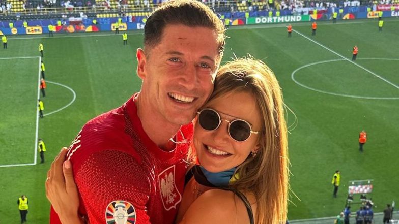 Anna Lewandowska wtula się w Roberta