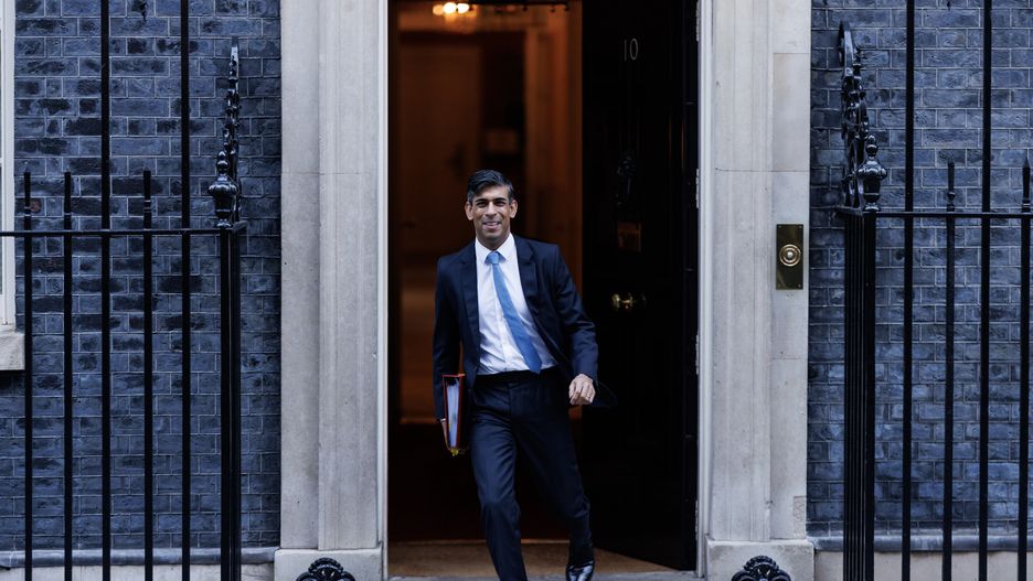 Premier Wielkiej Brytanii Rishi Sunak 