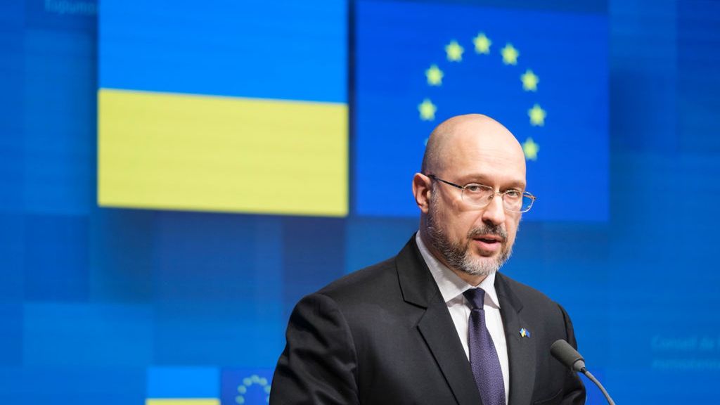 Premier Ukrainy Denys Szmyhal zapowiedź podwyżkę płacy minimalnej w Ukrainie