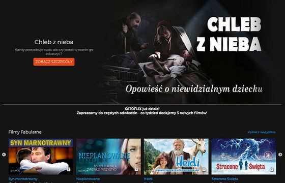 Ruszył Katoflix.pl z filmami i serialami o wierze. „Działalność typowo misyjna”
