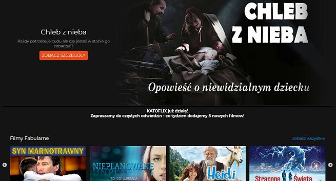 Ruszył Katoflix.pl z filmami i serialami o wierze. „Działalność typowo misyjna”