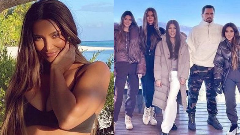 Kim Kardashian dokleiła Kourtney na zdjęciu?