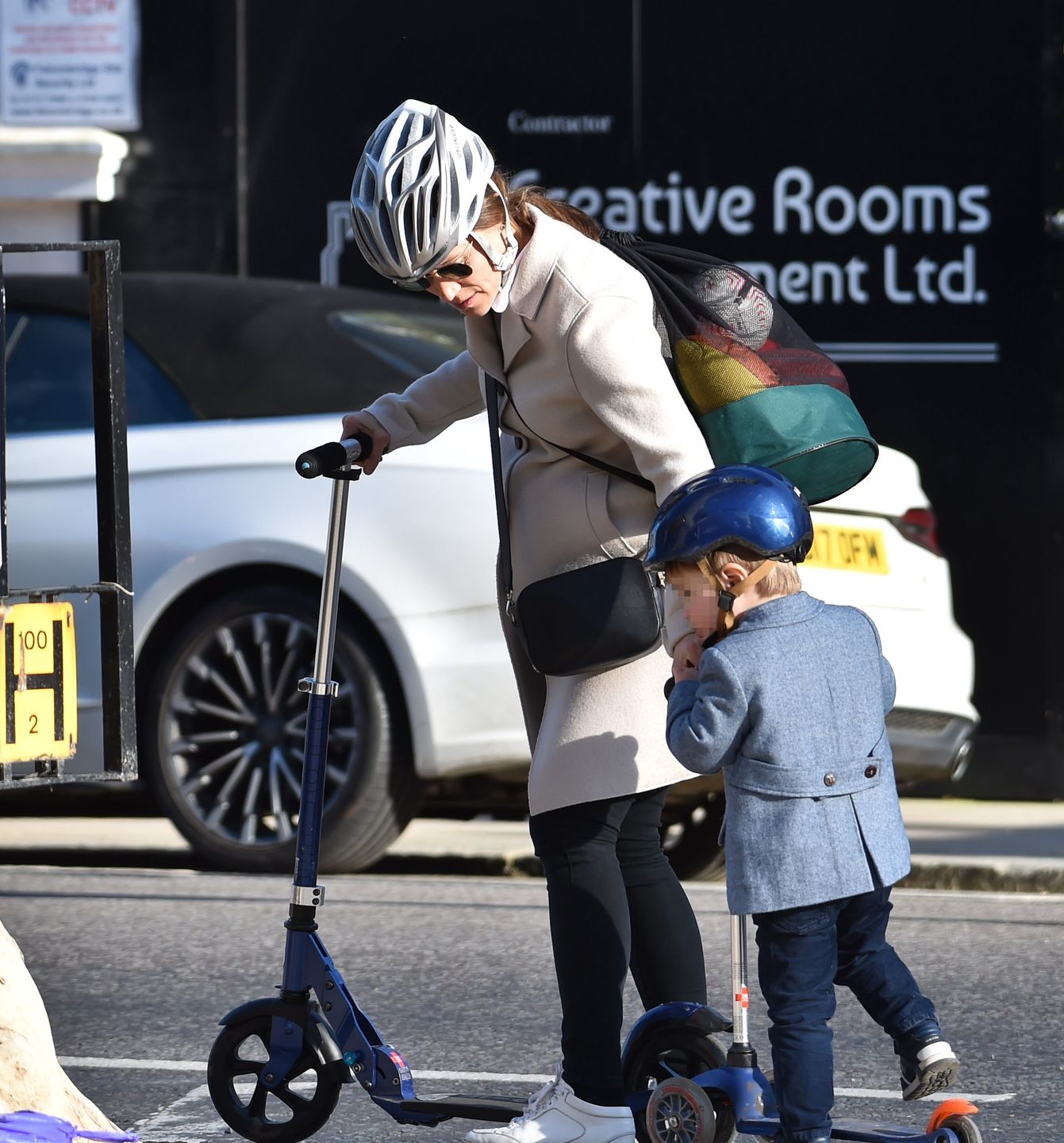 Pippa Middleton na hulajnodze