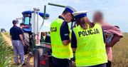 Przyszli w żniwa. Lawina komentarzy po akcji policji