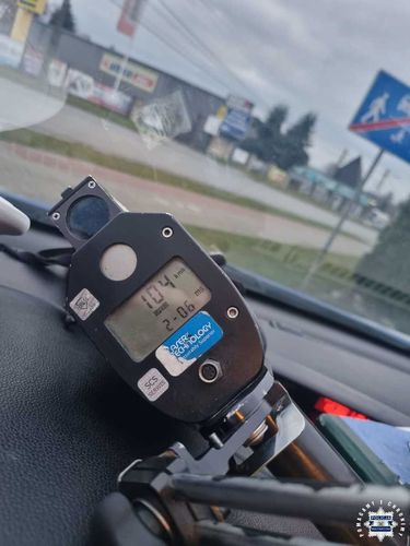 Zdjęcie wyniku badania prędkości