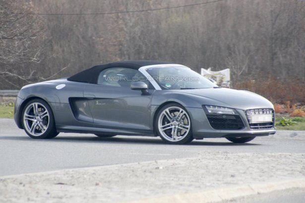 Audi R8 Spyder - facelifting w drodze