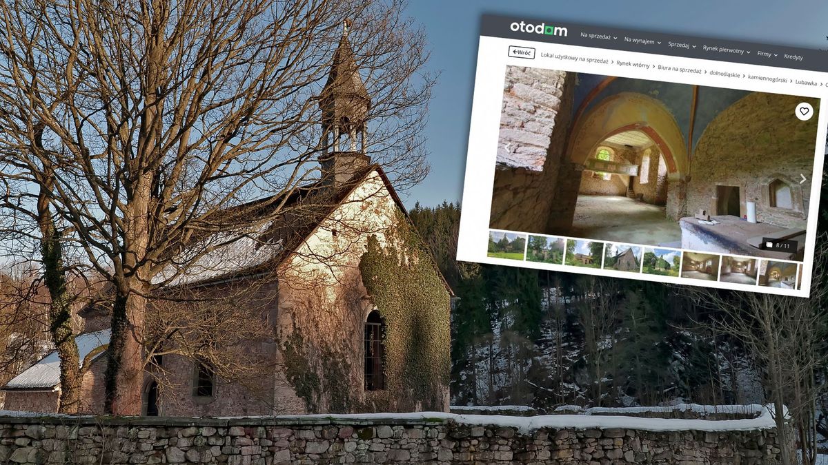 Zabytkowy kościół został wystawiony na sprzedaż za 800 tys zł