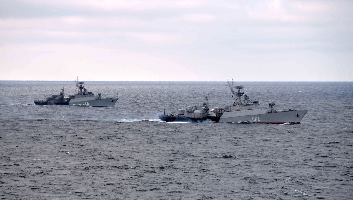 Na Morzu Czarnym widać więcej okrętów rosyjskich (zdjęcie ilustracyjne)