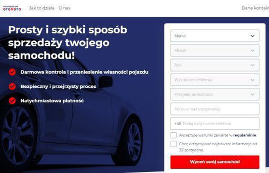 Startuje 321sprzedane.pl, nowy serwis handlu używanymi autami ze wsparciem Grupy OLX. „Na początek w Warszawie”