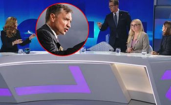 Politycy KO wyszli ze studia. Padły słowa o Ziobrze