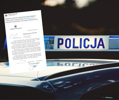 Policja złożyła życzenia na Dzień Kobiet. Posypała się krytyka