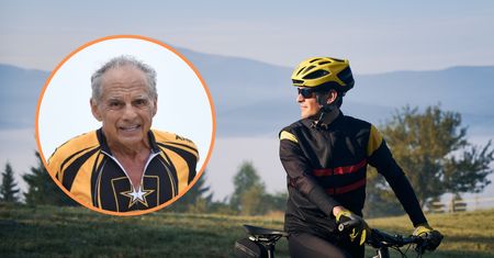 Ma 83 lata i startuje w triathlonach. To jego sposób na długowieczność