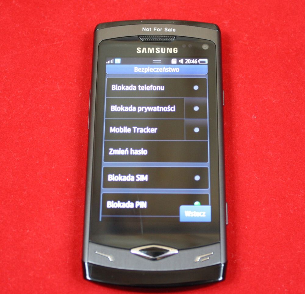 Samsung Wave S8500 - test cz.1 12