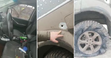 Jest nagranie. Rosjanie ostrzelali auto polskich medyków