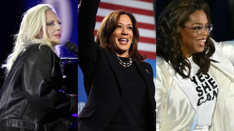 Lady Gaga i inne gwiazdy wsparły Kamalę Harris 