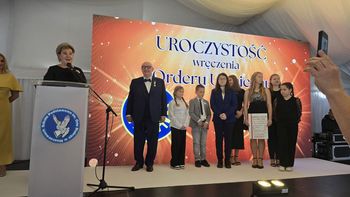 Niszczewy: Marek Małecki z Orderem Uśmiechu. Podziękowały mu dzieci