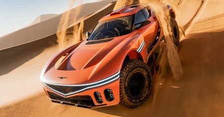 Genesis X Scorpio to superauto w teren. Byłoby hitem na Bliskim Wschodzie