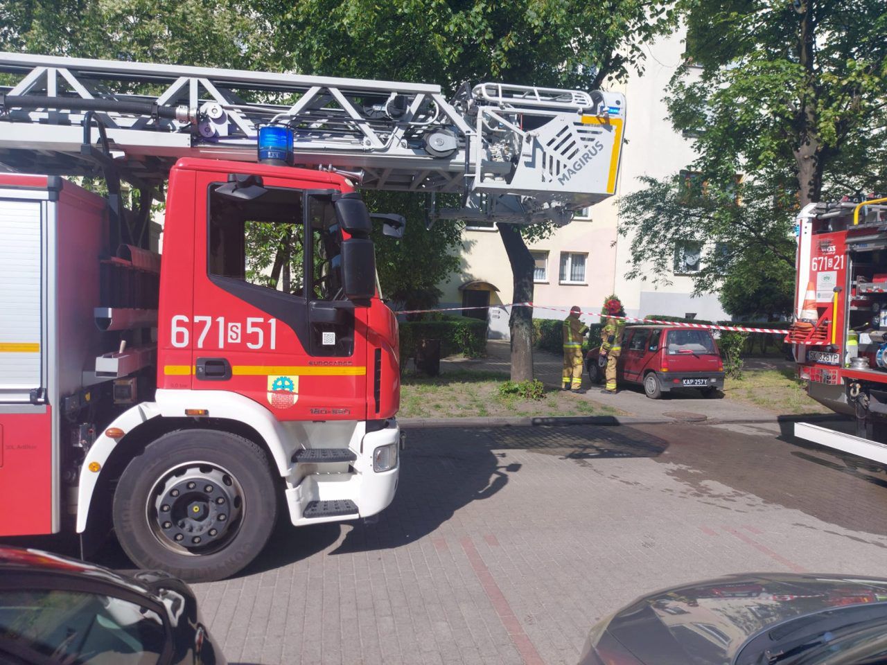 Tragiczny pożar w Zabrzu. Nie żyje jedna osoba