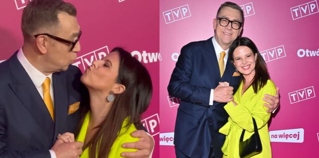 Maciej Orłoś migdali się z Pauliną Koziejowską na ramówce TVP. Słodko? (WIDEO)