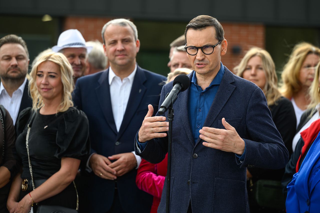 Mateusz Morawiecki w Karminie