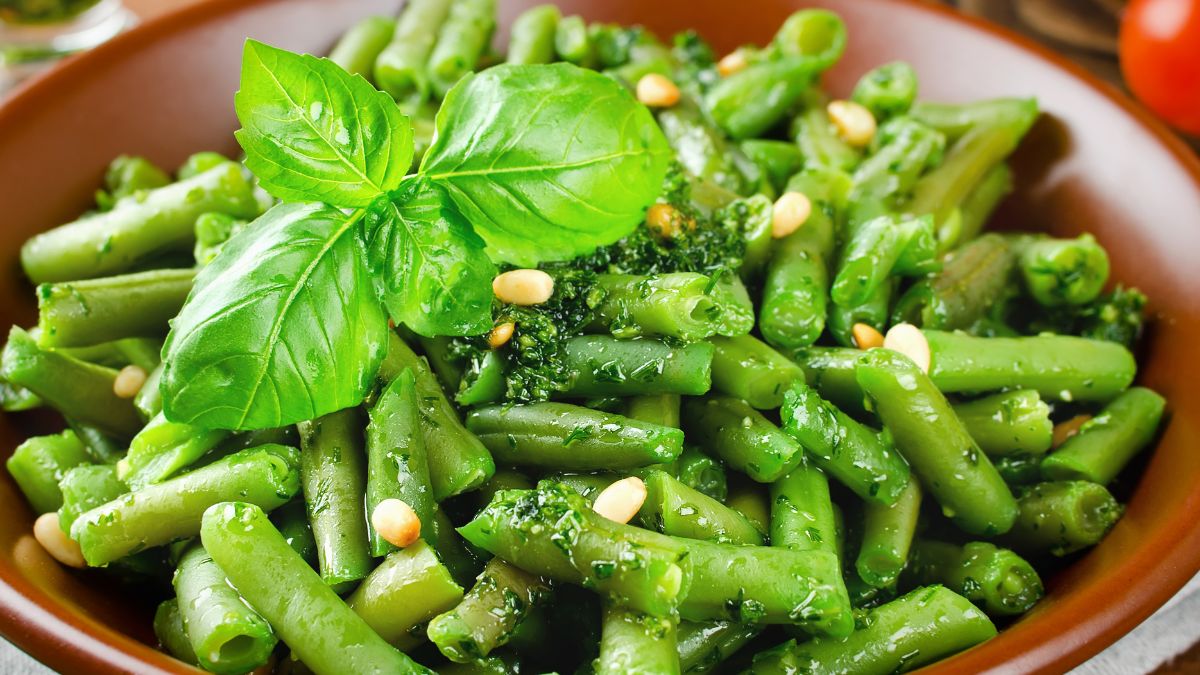 Pesto świetnie sprawdzi się jako dodatek do fasolki szparagowej