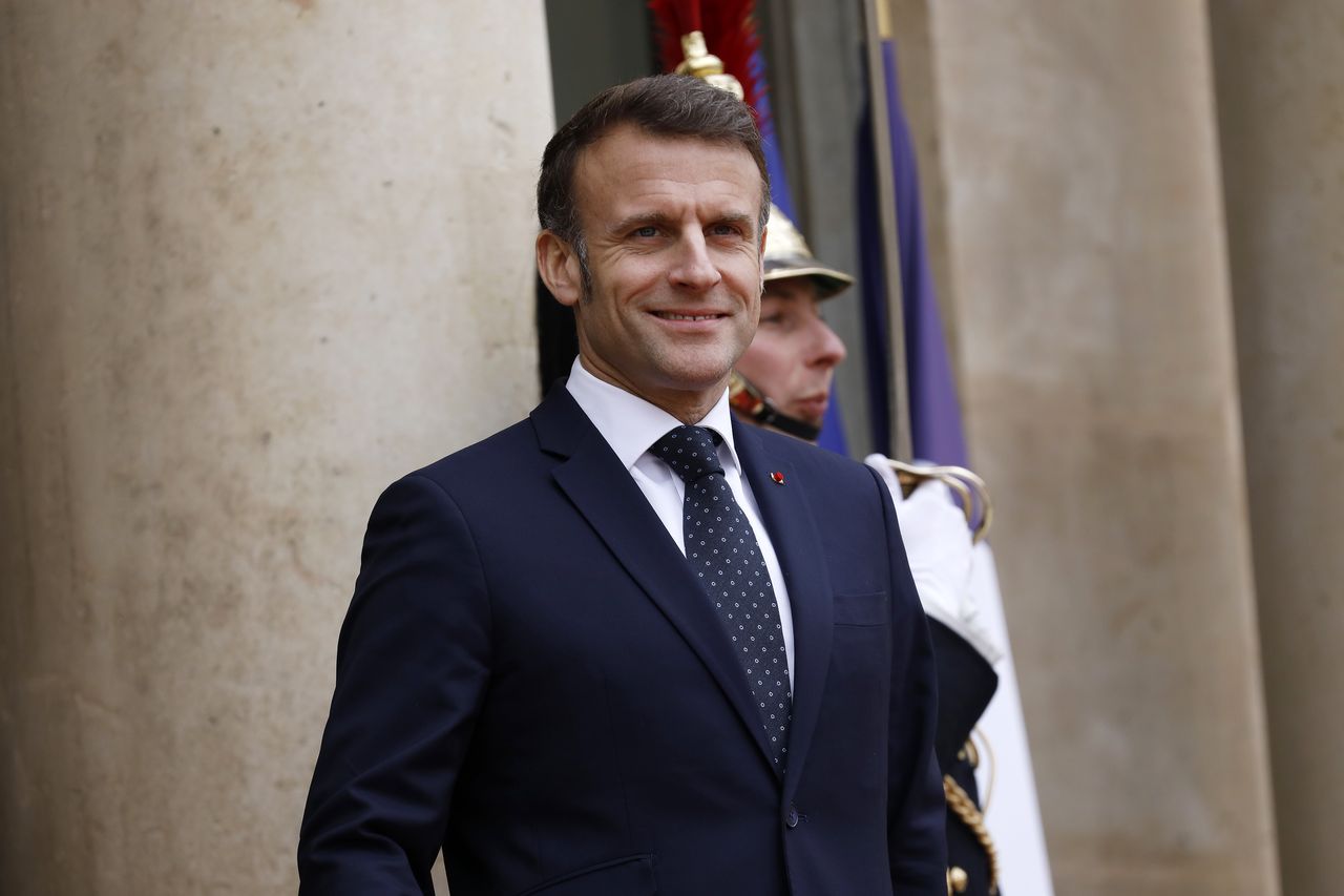 President of France Emmanuel Macron