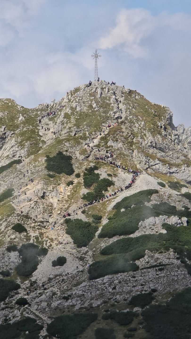 Szlak na Czerwone Wierchy z Kir do Kuźnic