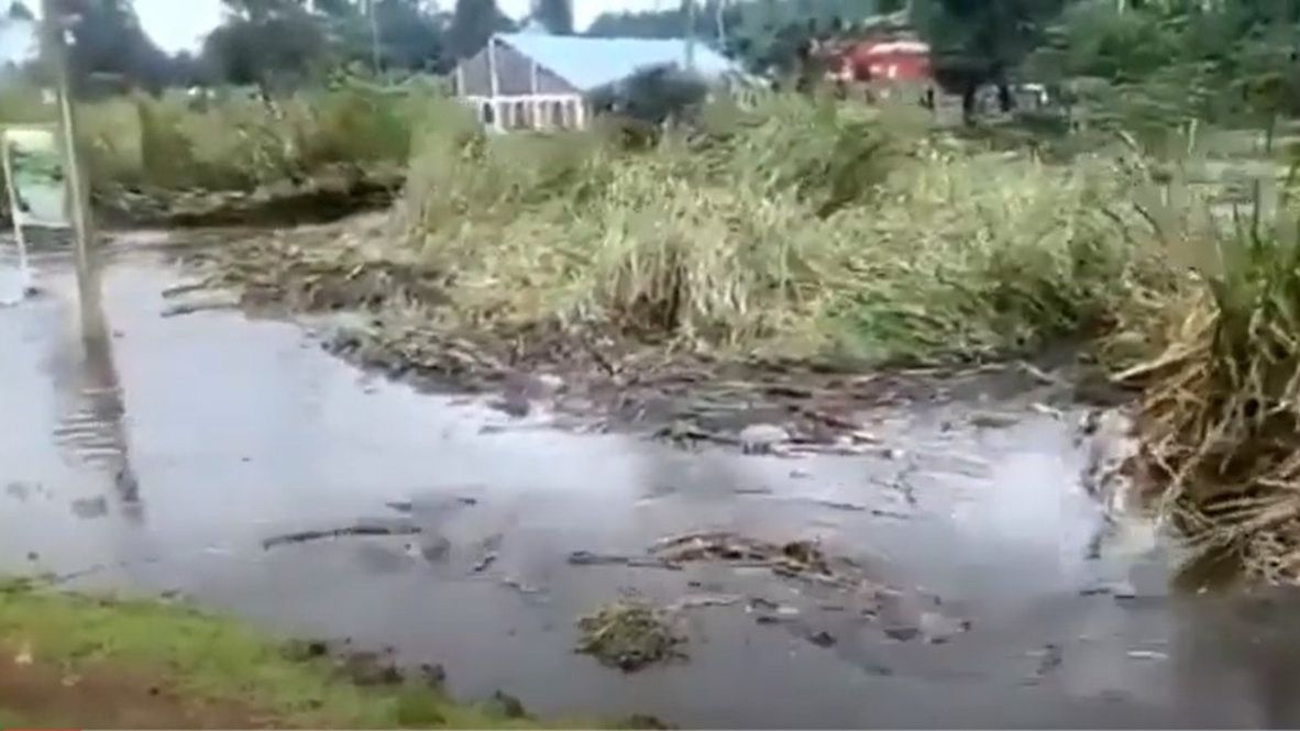 Wir rzeczny powstał w hrabstwie Bomet w Kenii
