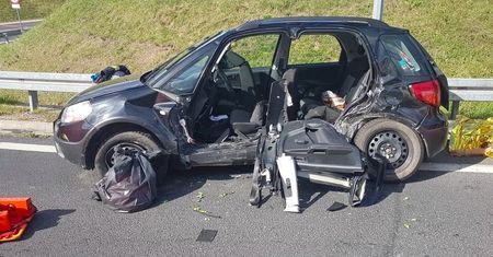 Olecko. Tragedia na obwodnicy. Zginęli wszyscy pasażerowie fiata