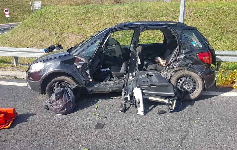 Olecko. Poważny wypadek na obwodnicy. Zginęły cztery osoby