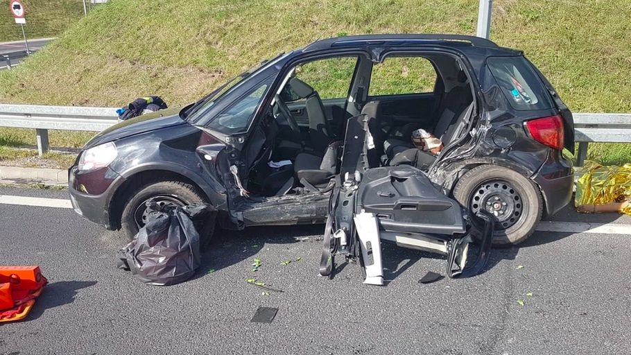 Olecko. Poważny wypadek na obwodnicy. Zginęły cztery osoby