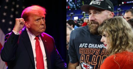 Donald Trump PRZESTRASZYŁ SIĘ, że przez Taylor Swift PRZEGRA wybory?! "Biden nic dla niej nie zrobił!". Wspomniał też o chłopaku artystki