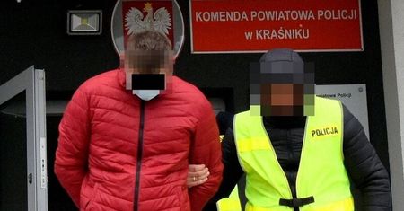 Agresywny pacjent SOR-u wpadł w szał i rozbił głową przeszklone drzwi