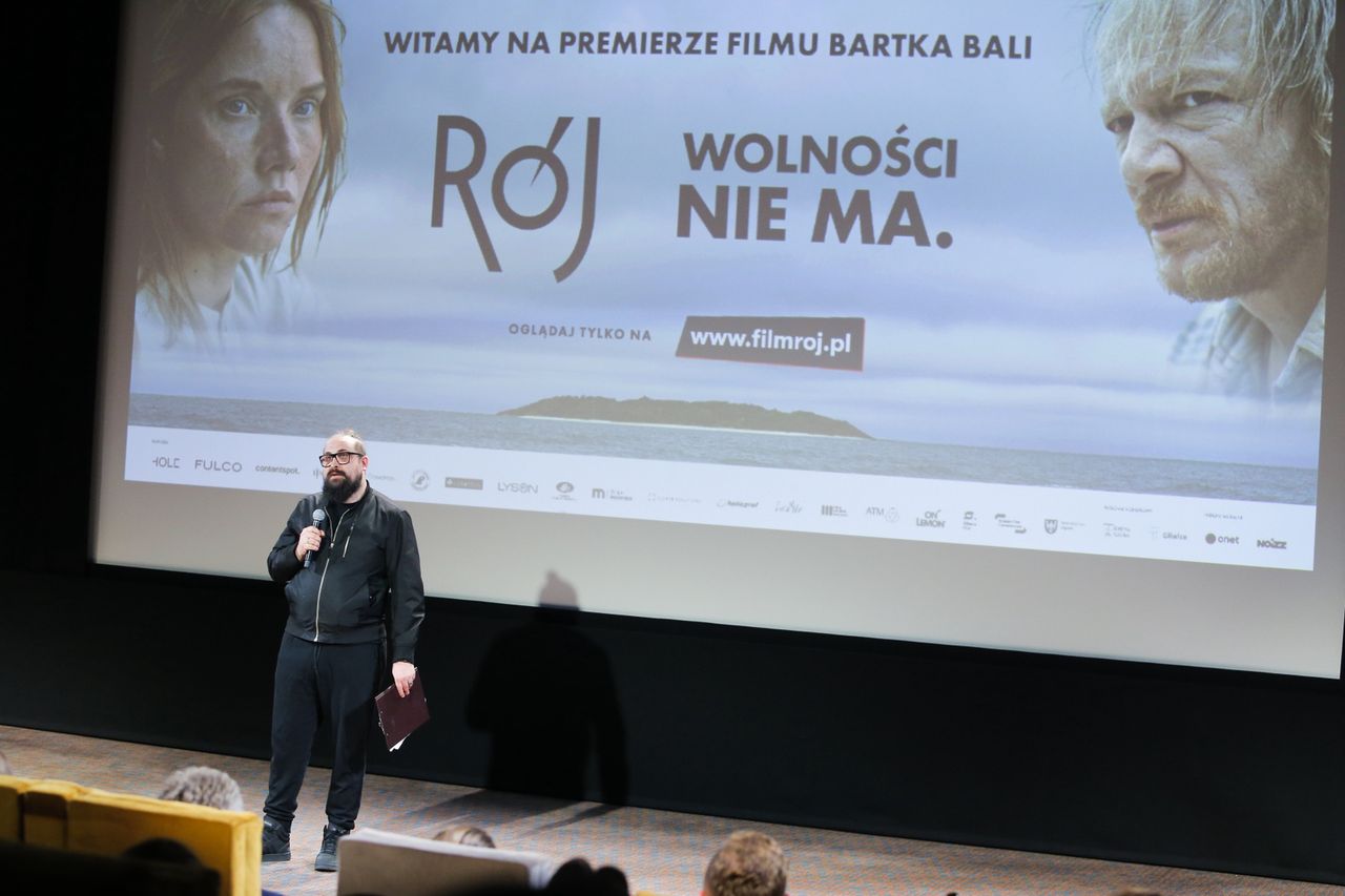 Relacja z uroczystego pokazu filmu "RÓJ"