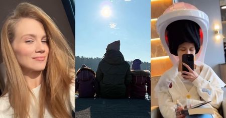 DŻUNGLA GATE trwa, a Agnieszka Kaczorowska relaksuje się z córkami na Mazurach: fryzjer, spacery, rodzinne kadry...