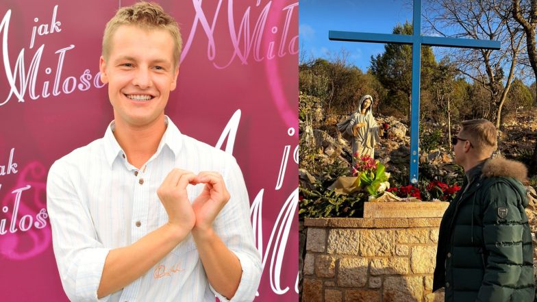 Rafał Mroczek na religijnej wyprawie z ukochaną